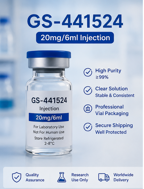 τελευταία εταιρεία περί GS-441524 20 mg/6 ml Ενέσεις Υποθέσεις συνεργασίας πελατών
