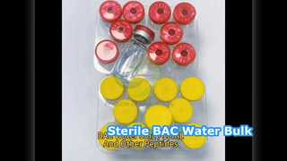 Lab Grade Bac Water Sterile Bacteriostatic Water Vials Bulk