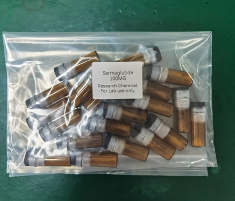 Απώλεια βάρους GLP-1 Πεπτίδια Αγνότητα 99% 2mg 5mg 10mg Semaglutide CAS 910463-68-2