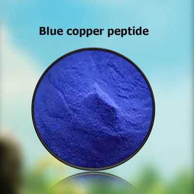 Καλή τιμή Καλλυντική ποιότητα Copper Tripeptide 1 Αντιγήρανση Τριπεπτίδιο Χαλκού CAS 49557-75-7