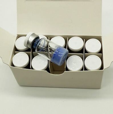 Υψηλής καθαρότητας Copper Tripeptide 1 χαλκό πεπτίδιο σκόνη για την προηγμένη έρευνα περίθαλψης του δέρματος, χαλκό τριπεπτίδιο-1 καλλυντική πρώτη ύλη, σταθερό μπλε πεπτιδικό σύμπλεγμα, ≥99%