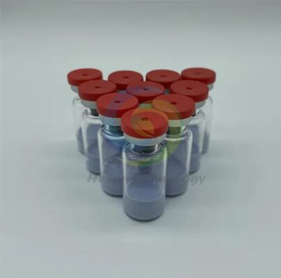 Υψηλής καθαρότητας Copper Tripeptide 1 χαλκό πεπτίδιο σκόνη για την έρευνα περίθαλψης του δέρματος, χαλκό τριπεπτίδιο-1 πρώτης ύλης, σταθερή μπλε πεπτίδης ένωση, ≥99% καθαρότητα