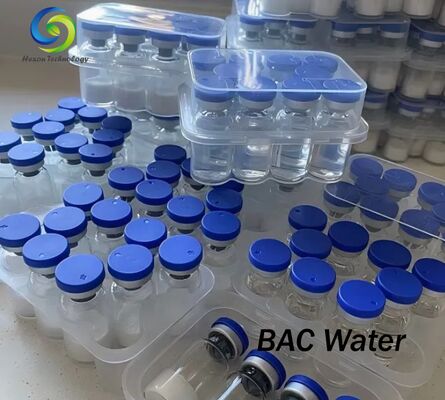 Νερό Bac Υψηλής Καθαρότητας Υγρό για Εργαστηριακή Προετοιμασία Ανασύστασης Διαφανή Σταθερά Φιαλίδια Πολλαπλών Μεγεθών