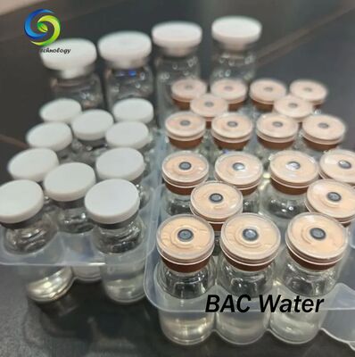 Αποστειρωμένο νερό Bac για ανασύσταση εργαστηρίου Διαφανές διάλυμα υψηλής καθαρότητας Σταθερό υγρό πολυτελή φιαλίδια