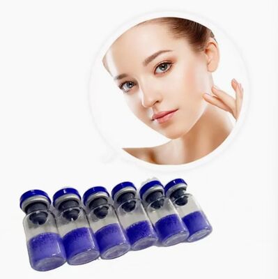 Αντιγηραντική σκόνη πεπτιδίου χαλκού GHK-Cu CAS 49557-75-7 για καλλυντικές συνθέσεις