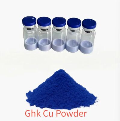 GHK-Cu Copper Peptide Powder ≥99% καθαρότητα Για την παραγωγή κολλαγόνου και την μείωση των ρυτίδων στην περιποίηση του δέρματος
