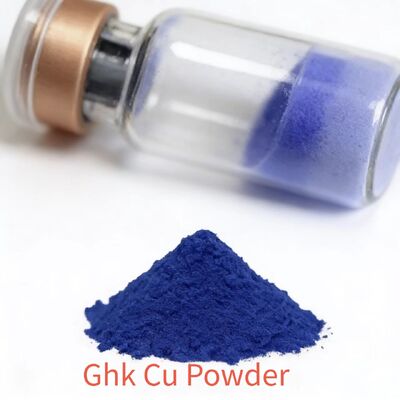 GHK-Cu Copper Peptide Powder ≥99% καθαρότητα Για την παραγωγή κολλαγόνου και την μείωση των ρυτίδων στην περιποίηση του δέρματος