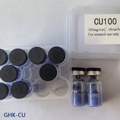 Υψηλής καθαρότητας πεπτίδιο χαλκού GHK-Cu για καλλυντική έρευνα | Σκόνη χαλκού τριπεπτιδίου-1 | Σταθερό μπλε πεπτιδικό υλικό | Καθαρότητα ≥99%