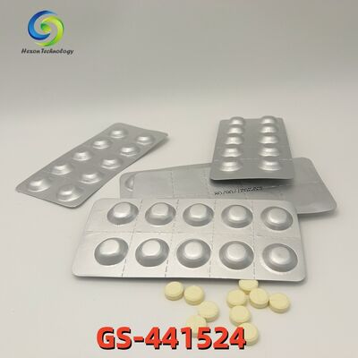 Εργαστηριακή ποιότητα GS-441524 Δισκία 20mg 40mg 50mg 60mg Ορολογική κτηνιατρική φόρμουλα για FIP γάτας