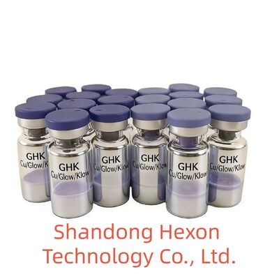 Χονδρική πώληση GHK-Cu Copper Peptide Vials 50mg 100mg Freeze-Dried Powder for Skin Care Research