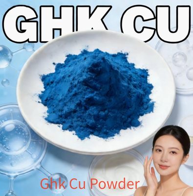GHK-Cu Copper Peptide Powder Bulk 99% Purity CAS 89030-95-5 Cosmetic Grade