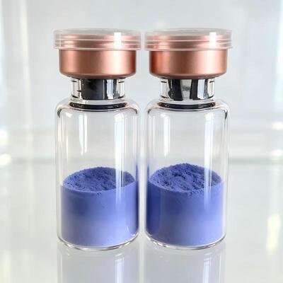 Υψηλής καθαρότητας GHK-Cu Copper Peptide Powder Copper Tripeptide-1 Cosmetic Ingredient Blue Peptide for Skin Care Σταθερή ποιότητα έρευνας